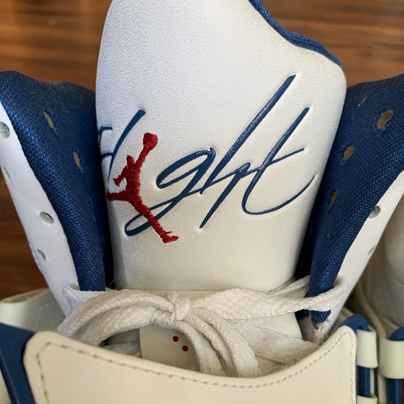 Jordan Flight 45 High 'White Trail Blue' - Picture 3 of 5